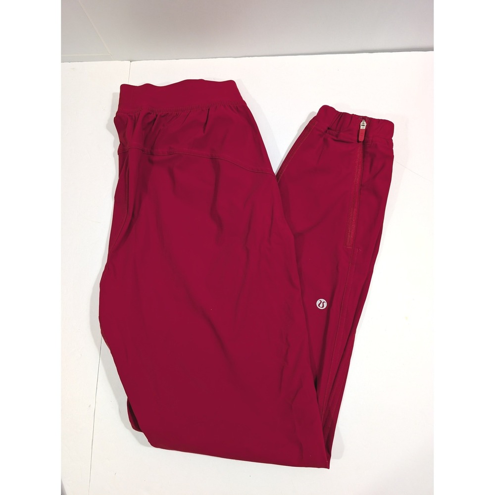 Lululemon Adaptive State High-Rise Jogger Red LW5CVMS Size 4 College Core Preppy